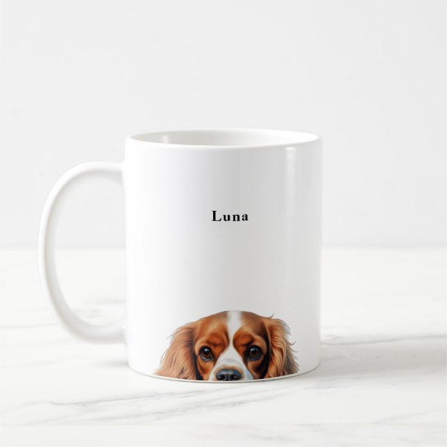 Cavalier King Charles Spaniel Mugs (Left)