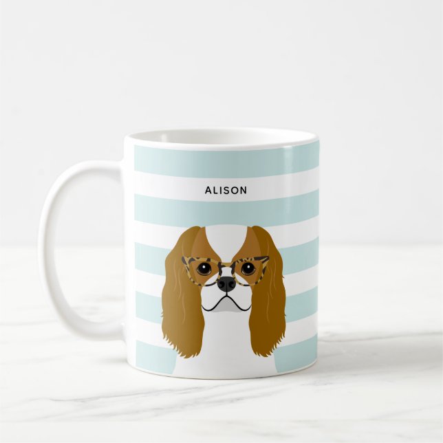 Cavalier King Charles Spaniel Mugs (Left)