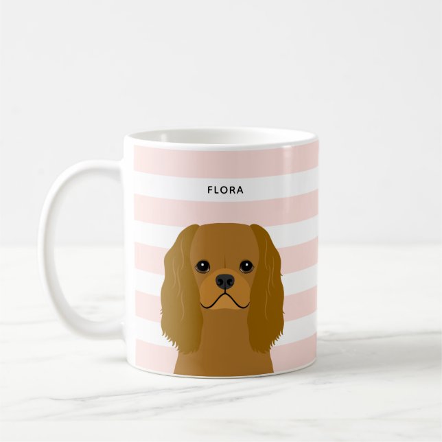 Cavalier King Charles Spaniel Mugs (Left)