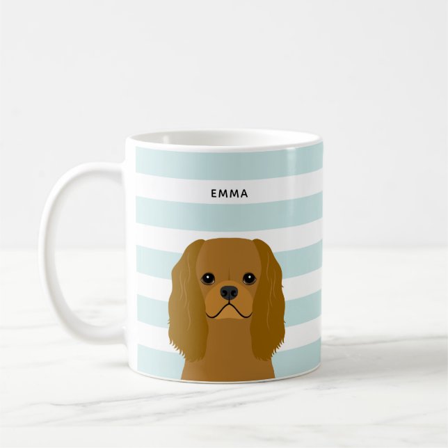 Cavalier King Charles Spaniel Mugs (Left)