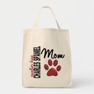Cavalier King Charles Spaniel Mum 2 Tote Bag