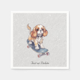 Cavalier King Charles Spaniel Napkins