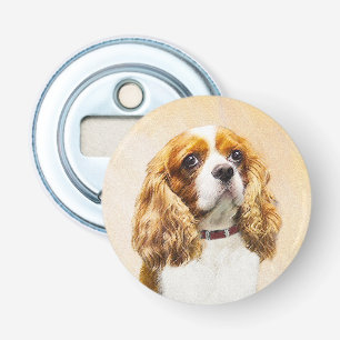 Cavalier King Charles Spaniel Original Painting Bottle Opener