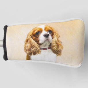 Cavalier King Charles Spaniel Original Painting Golf Head Cover