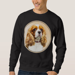 Cavalier King Charles Spaniel Original Painting Sweatshirt