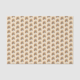 Cavalier King Charles Spaniel Original Painting Tissue Paper