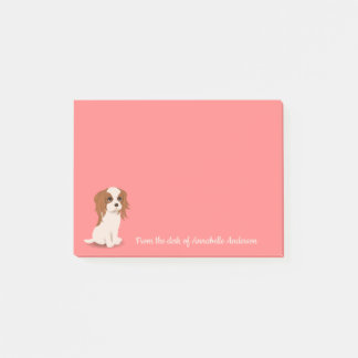 Cavalier King Charles Spaniel Personalise  Post-it Notes