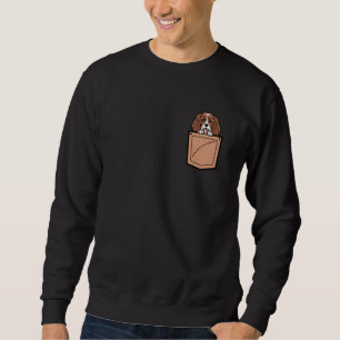 Cavalier King Charles Spaniel Pocket Dog Sweatshirt