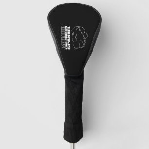 Cavalier King Charles Spaniel Profile dog mum   Golf Head Cover