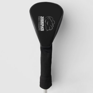 Cavalier King Charles Spaniel Profile dog mum   Golf Head Cover