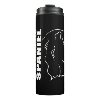 Cavalier King Charles Spaniel Profile dog mum   Thermal Tumbler
