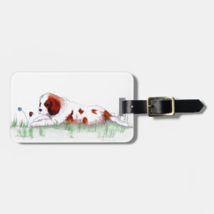 Cavalier King Charles Spaniel puppy CKC Luggage Tag