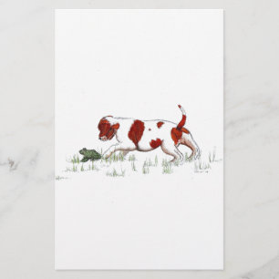 Cavalier King Charles Spaniel puppy CKC Stationery