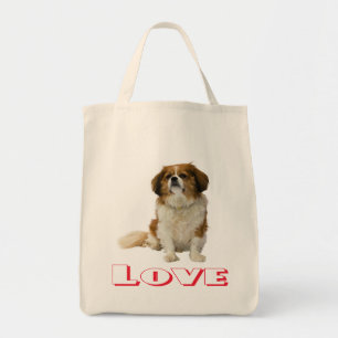Cavalier King Charles Spaniel Puppy Dog Tote Bag