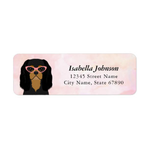 Cavalier King Charles Spaniel Return Address Label