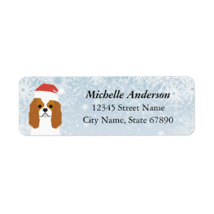Cavalier King Charles Spaniel Return Address Label