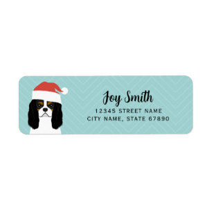 Cavalier King Charles Spaniel Return Address Label