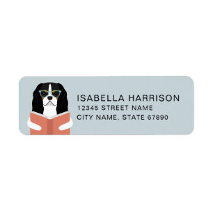 Cavalier King Charles Spaniel Return Address Label