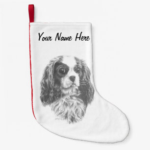 Cavalier King Charles Spaniel Small Christmas Stocking