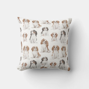 Cavalier King Charles Spaniel Throw Pillow