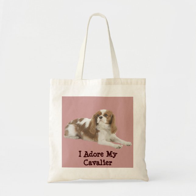 Cavalier King Charles Spaniel Tote Bag (Front)