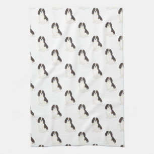 Cavalier King Charles Spaniel (Tricolor) Tea Towel