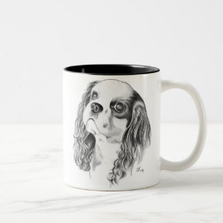 Cavalier King Charles Spaniel Two-Tone Coffee Mug