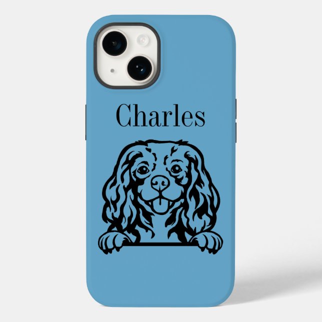 Cavalier King Charles Spaniels  Case-Mate iPhone Case (Back)
