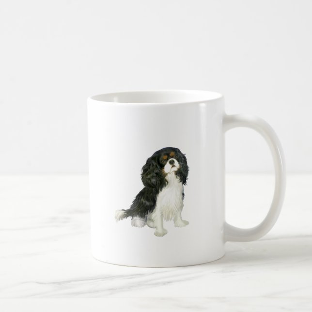 Cavalier King Charles - Tri Coloured Coffee Mug (Right)