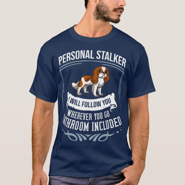 Cavalier King Charlies Spaniel Dog Gift Puppies T-Shirt (Front)