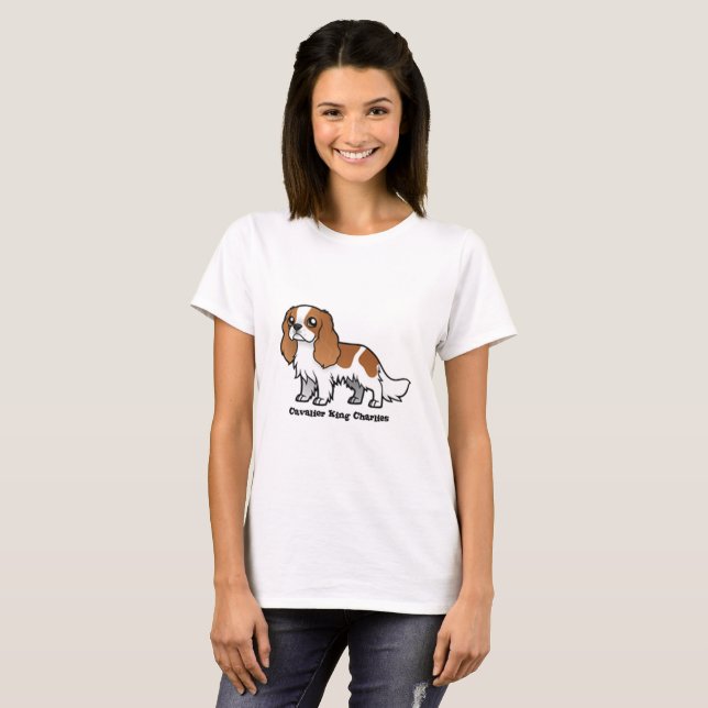 Cavalier King Charlies Spaniel T-Shirt (Front Full)