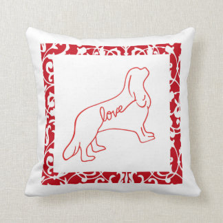 Cavalier Love Throw Pillow 2