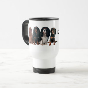 Cavalier MOM - Cavalier King Charles Spaniel Dog Travel Mug