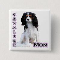Cavalier Mum 4 - Button