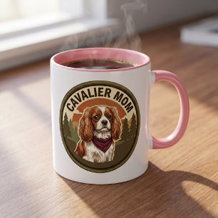 Cavalier Mum Coffee Mug King Charles Dog Gift