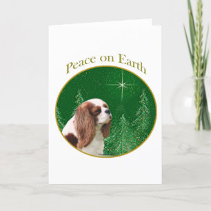 Cavalier Peace on Earth Holiday Card