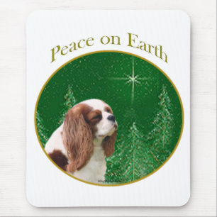 Cavalier Peace on Earth Mouse Mat