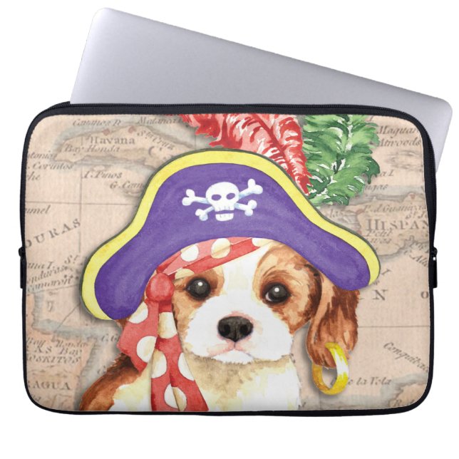 Cavalier Pirate Laptop Sleeve (Front)