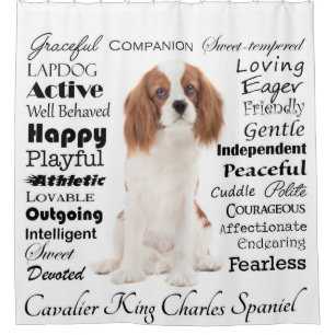 Cavalier Traits Shower Curtain