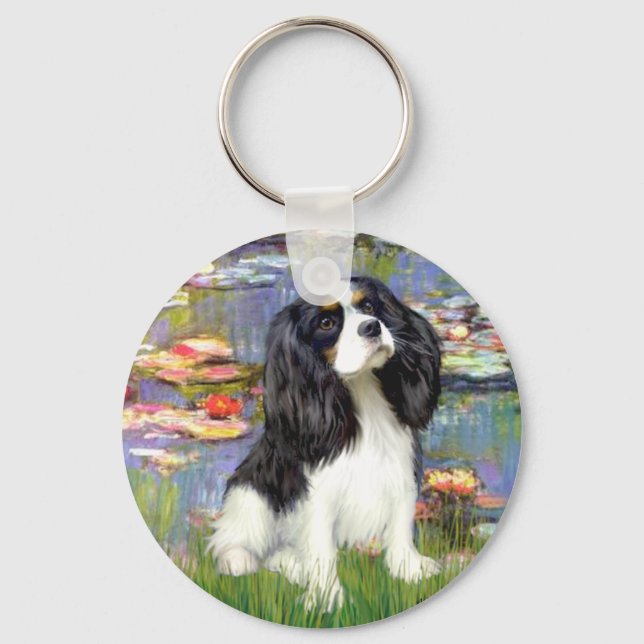Cavalier (Tri5) - Lilies 2 Key Ring (Front)