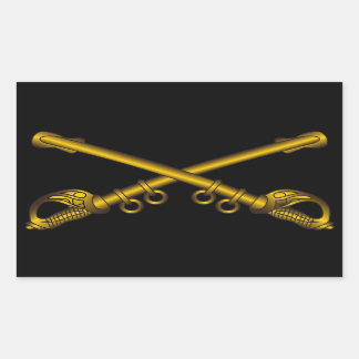 Cavalry Crossed Sabres Stickers
