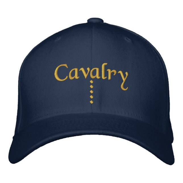Cavalry Embroidered Hat (Front)