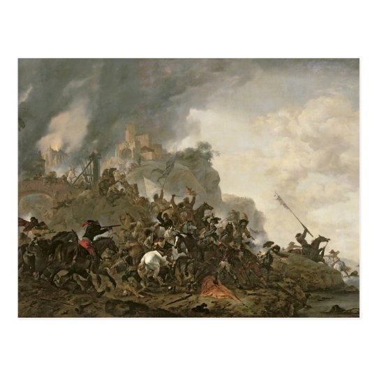 Cavalry Making a Sortie Postcard