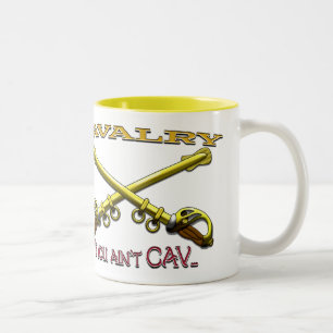Cavalry Pride Drinkware Two-Tone Coffee Mug
