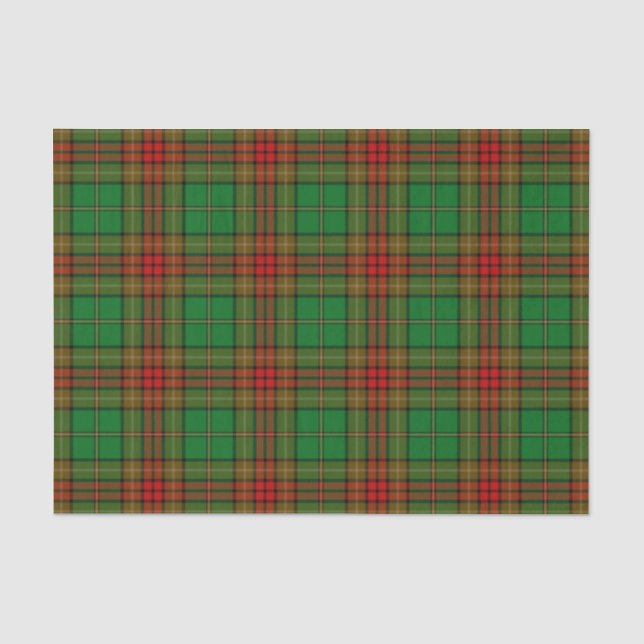 Cavan County Irish Tartan Tissue Paper (Front)