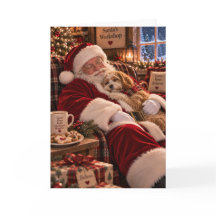 Cavapoo Christmas Card