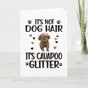 Cavapoo Dog Lover Cavapoo Mum Cavoodle Dog Owner Card