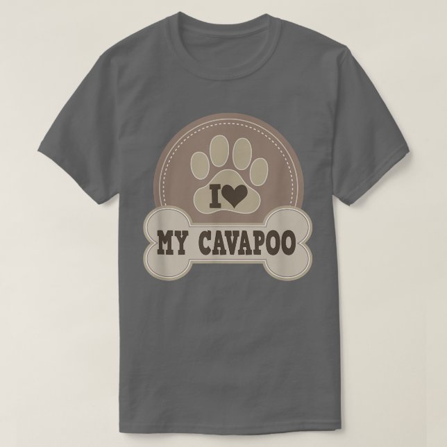 Cavapoo Dog Lover Pet Owner Gift  T-Shirt (Design Front)
