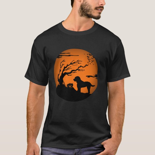Cavapoo Halloween T Shirt (Front)