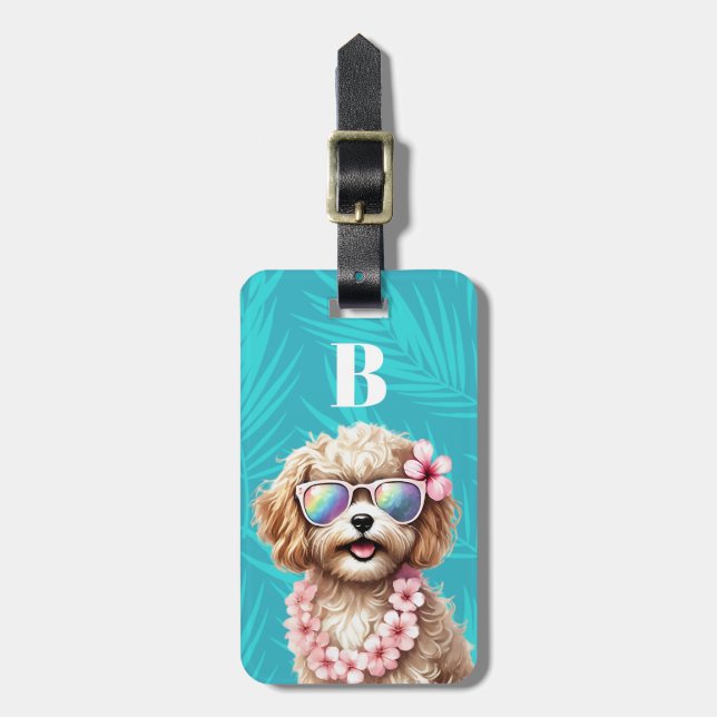 Cavapoo Luggage Tag (Front Vertical)
